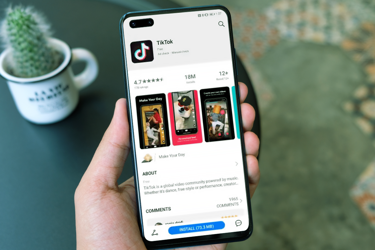 TikTok HUAWEI AppGallery